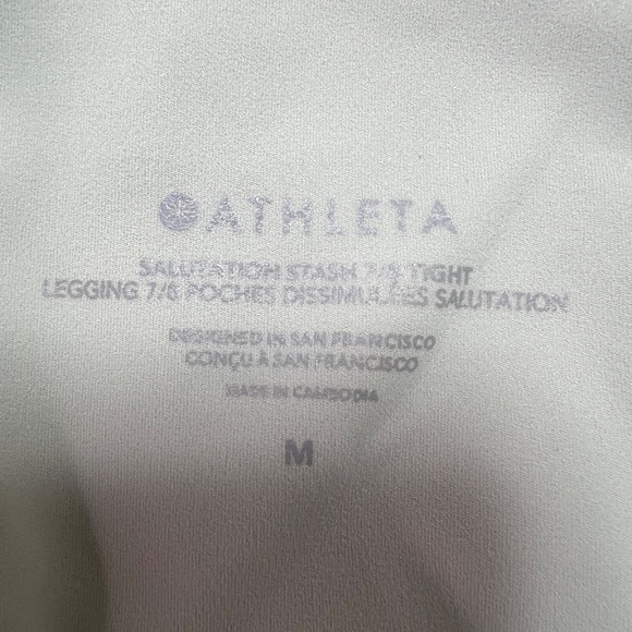 Athleta Ultimate Stash 7/8 Tight Legging 7/8 Poches Dissimulées Ultimate - Picture 7 of 9